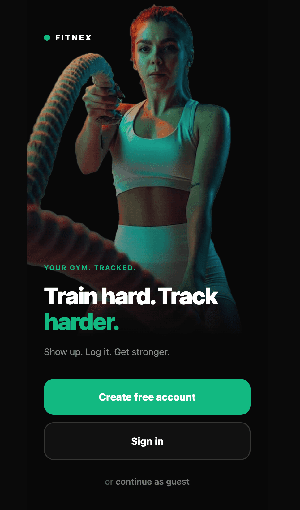 Fitnex · Workout Tracker PWA