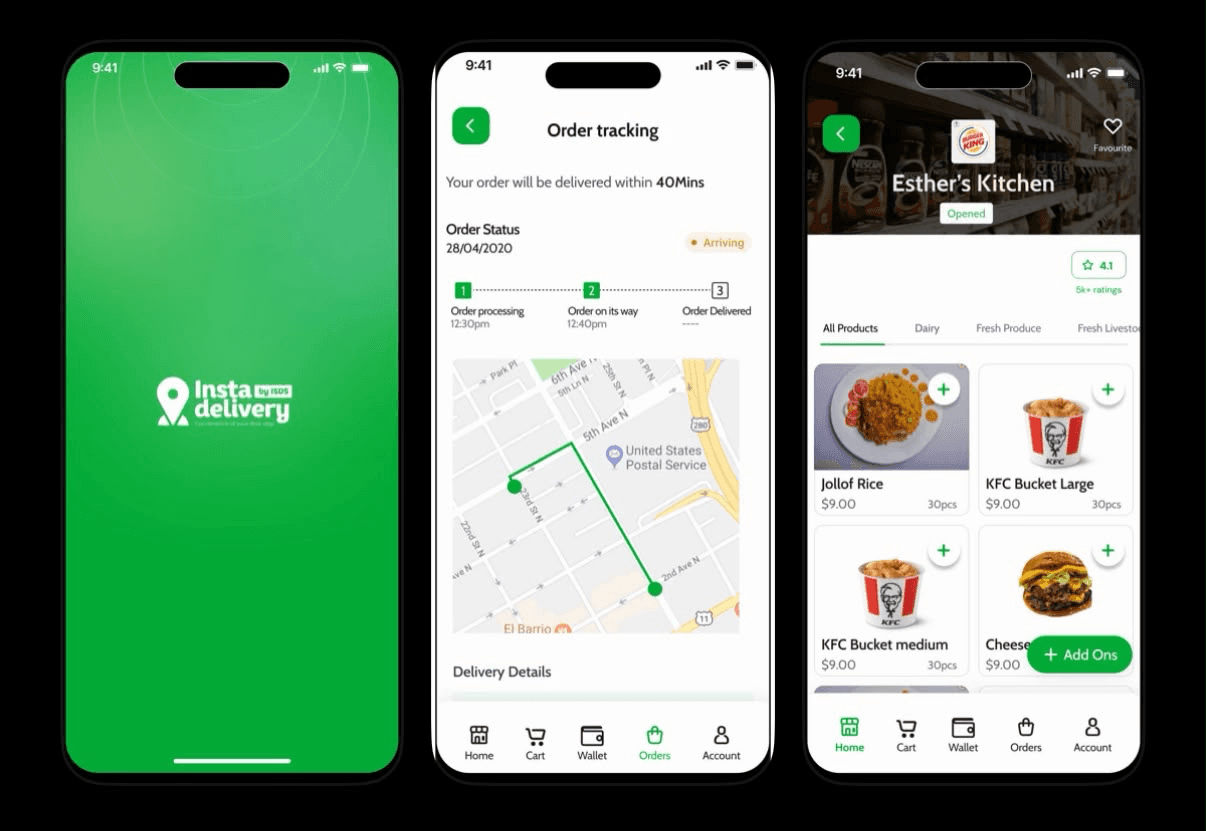 Insta-Delivery (Customer App)